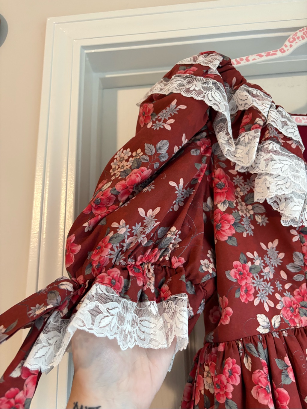 Fanciful Doll Briar Rose Dolly Dress And Bow — image 3 of 8